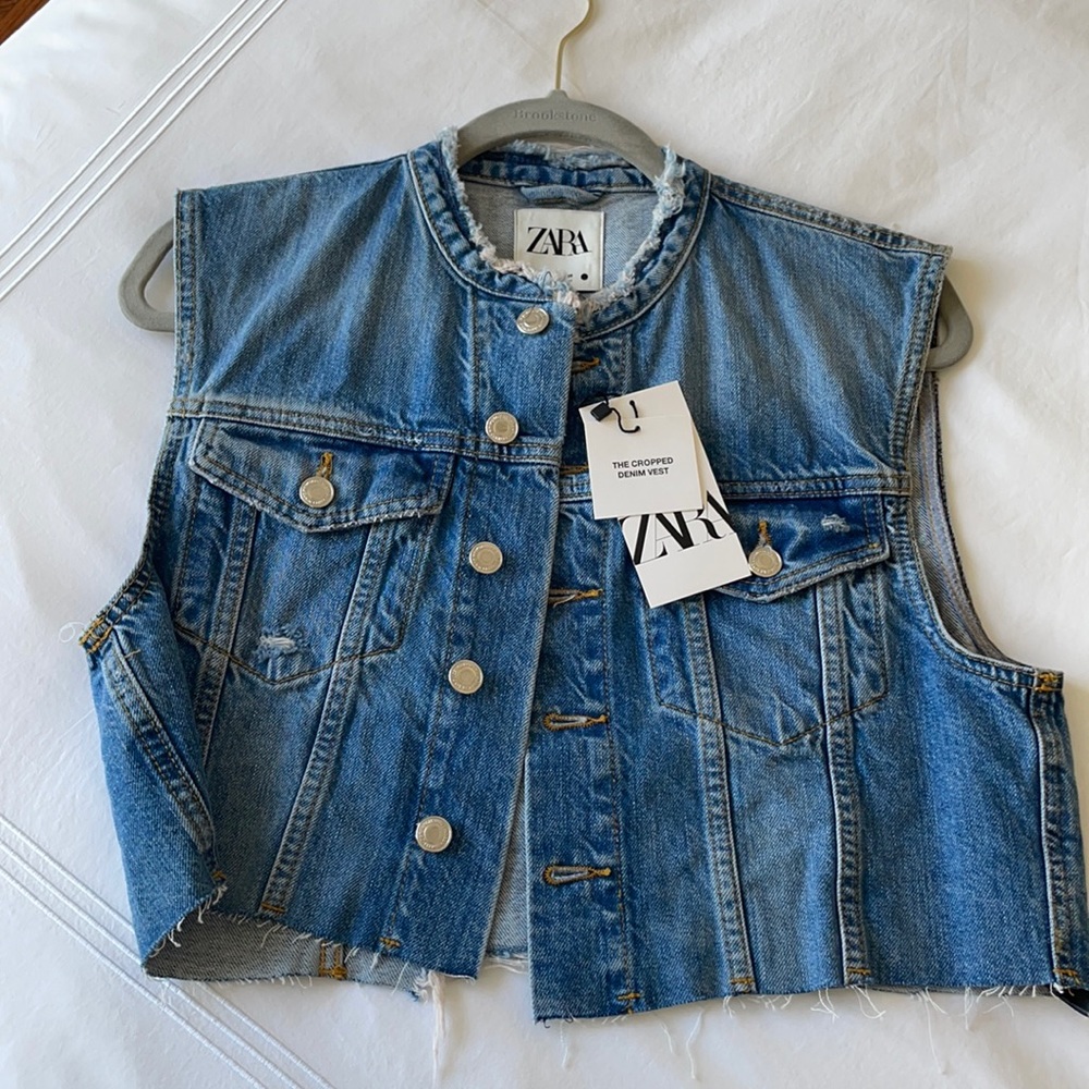 Zara denim vest